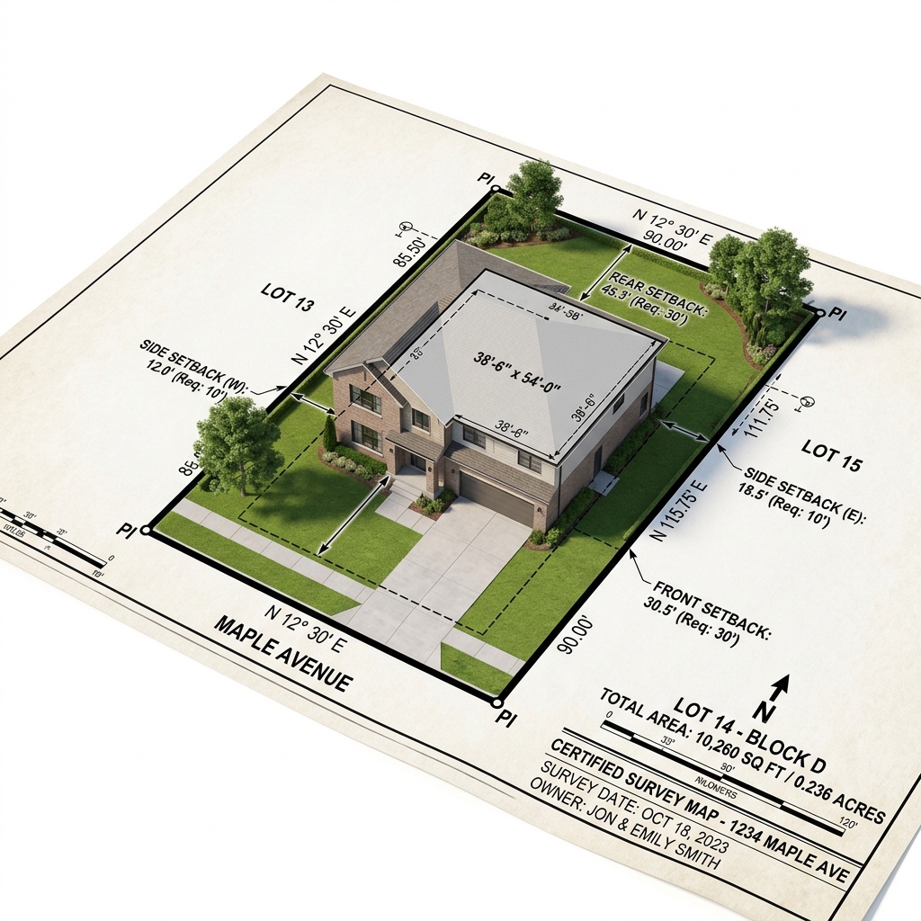 Mortgage Survey Drafting