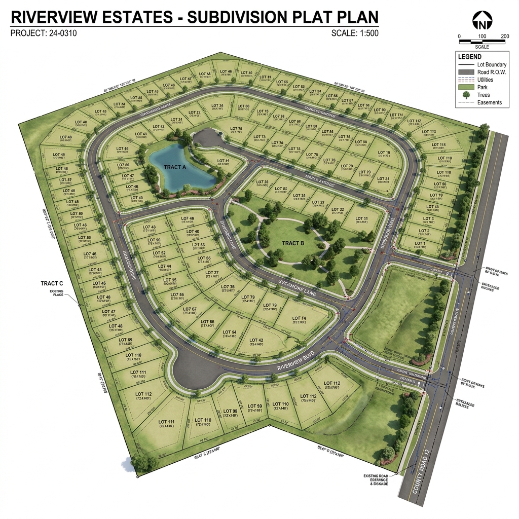 As-Built Survey Drafting